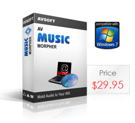 AV Music Morpher | Music Editing Software